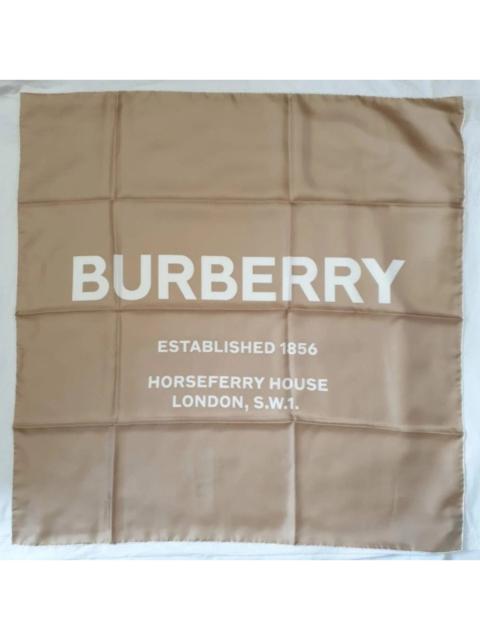 Burberry Burberry Square Silk Shawl - Beige