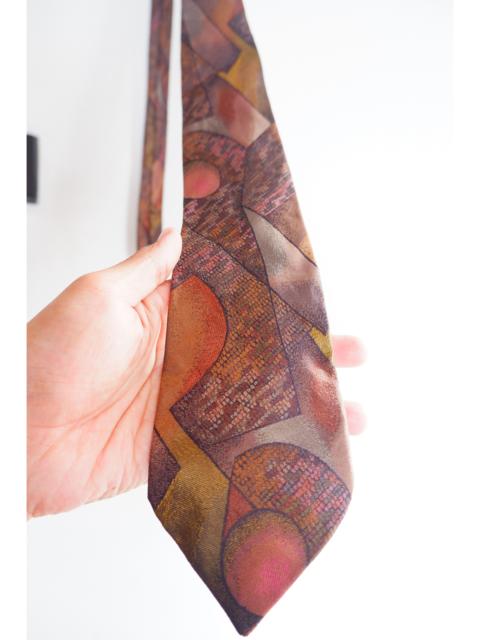 Other Designers Vintage TETE HOMME Jacquard Silk Tie