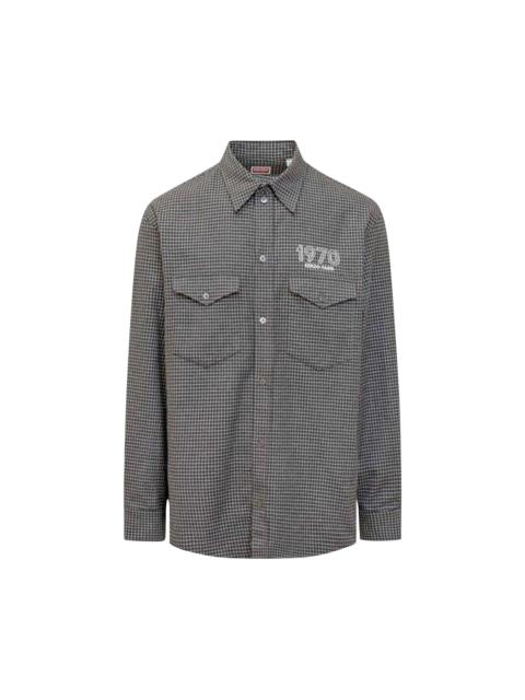 KENZO Kenzo Archive 1970 Military Shirt 'Stone Grey'