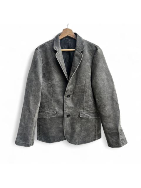 Other Designers semanticdesign - Vintage Y2K Semantic Design Leather Suede Jacket