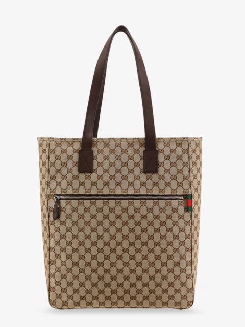 GUCCI Gucci Gg Fabric Shopping Bag