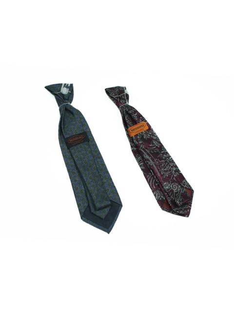 Missoni *NoTariff Missoni Paisley Pattern Ties Set of 2