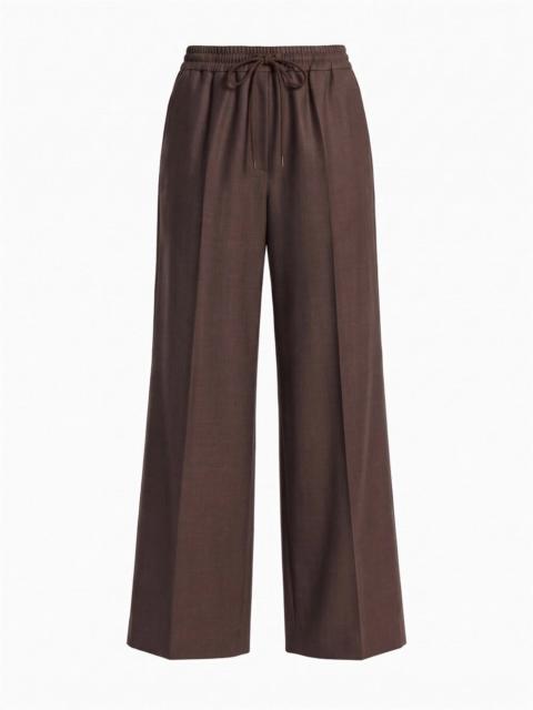 Max Mara Max Mara Women Batavia Wool Wide-Leg Trousers