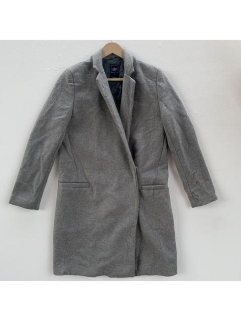 Other Designers Gap Long Coats Wool Jacket Button Up
