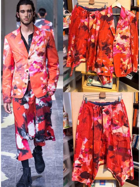 Yohji Yamamoto Yohji yamamoto pour homme men's wear line 2016 spring and summer catwalk show suits