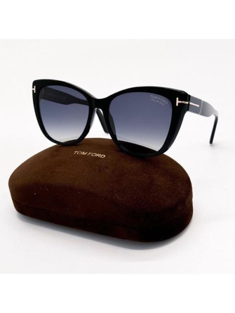 TOM FORD NEW TOM FORD NORA TF937 01D POLARIZED WOMEN SUNGLASSES FT093
