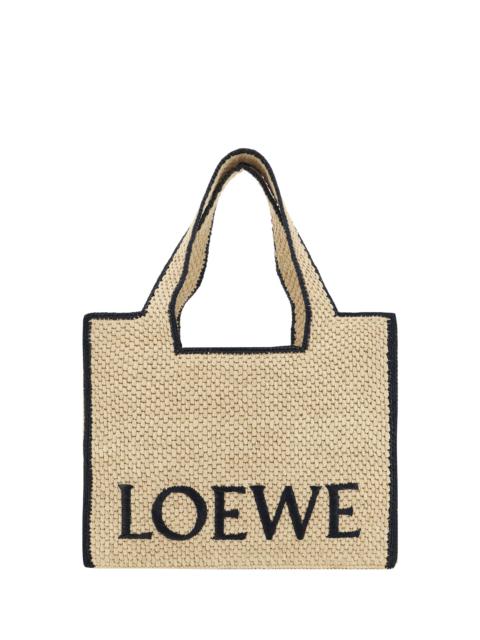 Loewe Women Font Tote Shoulder Bag