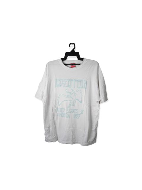 Other Designers Vintage - Vintage Y2K Led Zeppelin USA Tour 1977 Bravado Tee