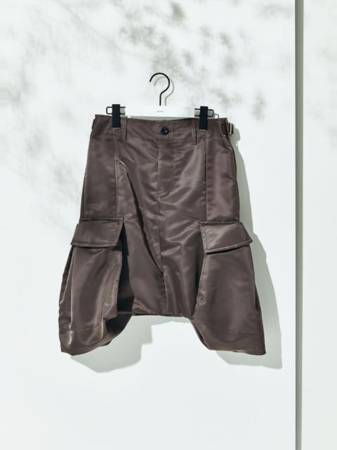sacai Nylon Twill Skirt