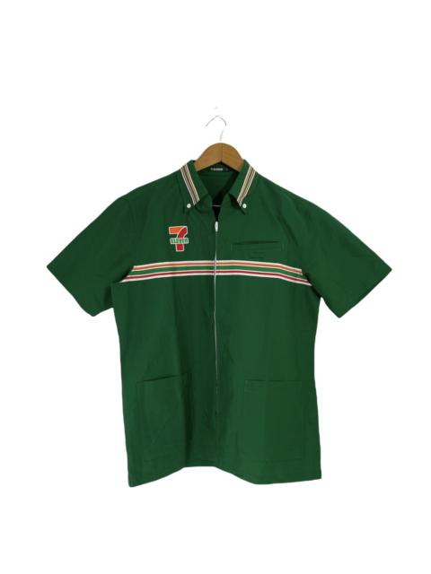 Other Designers Vintage - Vintage 90’s 7 Eleven Uniform Worker Embroidered Logo Design