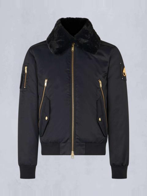 MOOSE KNUCKLES GOLD SERIES COURVILLE BUNNY BOMBER JACKET