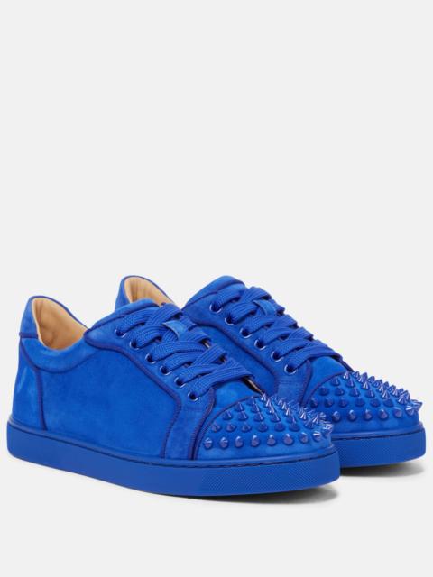 Christian Louboutin Vieira Spikes suede sneakers