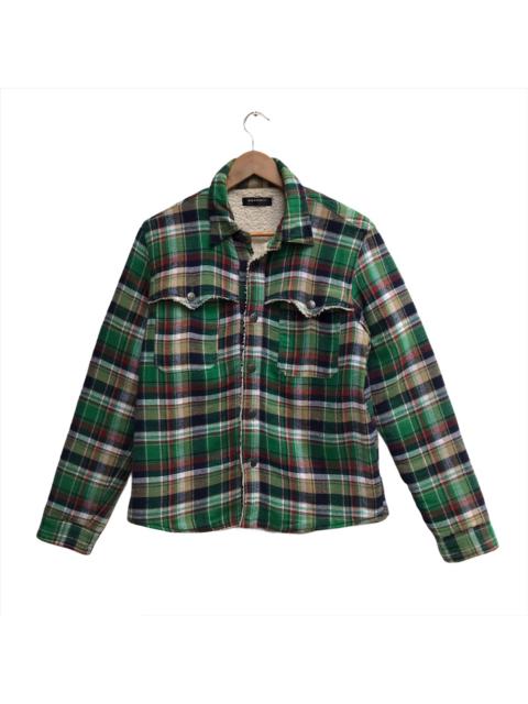 Other Designers Japanese Brand - Boycott Sherpa Lined Button Shirt