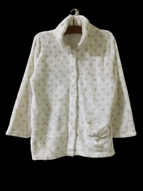 Other Designers Other - Hello Kitty Fleece Sleepwear Shirt Jacket