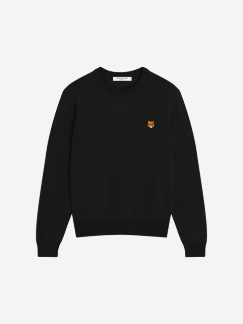 Maison Kitsuné FOX HEAD MERINO REGULAR JUMPER