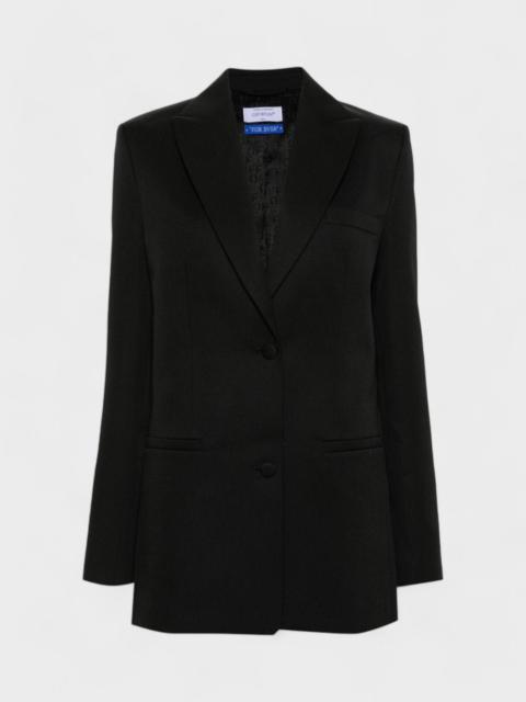 Off-White Off-White Wool Tomboy Blazer Jacket Black