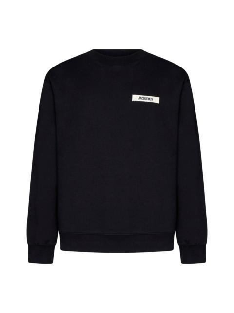 JACQUEMUS Jacquemus Men Le Cotton Gros Grain Sweatshirt