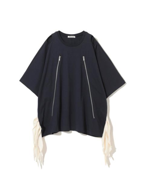 UNDERCOVER Tee With Zipper Trim