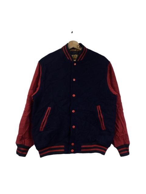 Other Designers Vintage - Vtg 80’ CAMPUX CAMPUS WEAR Baseball Varsity Bomber Jacket
