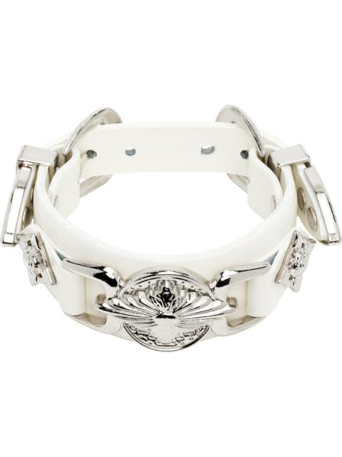 【TOGA PULLA】Double buckle bangle Toga Pulla Black Double Buckle Bangle Bracelet Toga Pulla