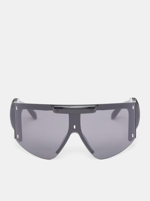 OTTOLINGER Black Knotted Shield Sunglasses