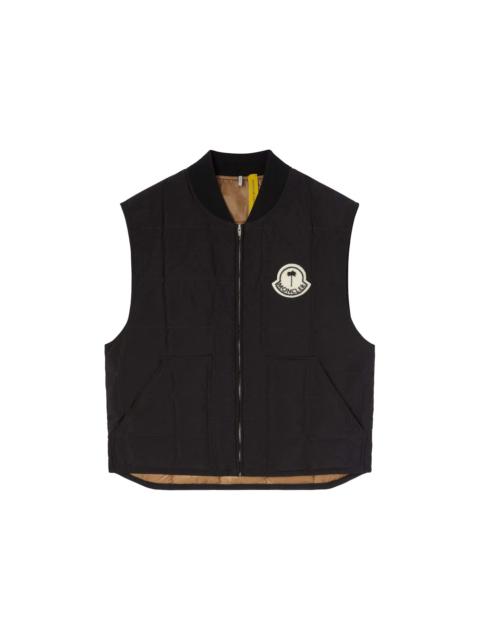 Moncler Moncler x Palm Angels Pinwheel Down Vest Black