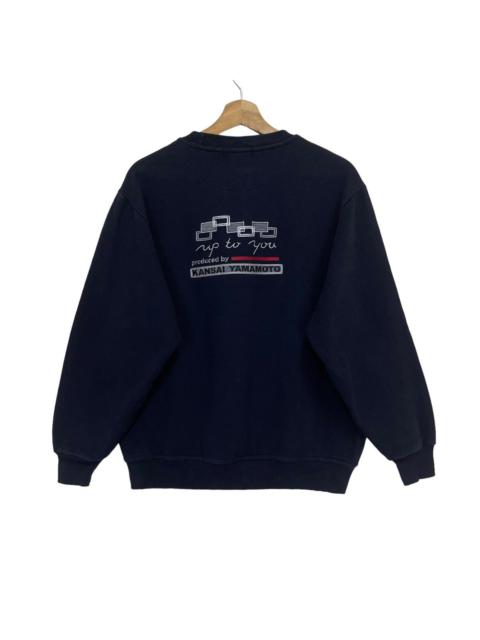 Other Designers Kansai Yamamoto Big Logo Crewneck Sweatshirt