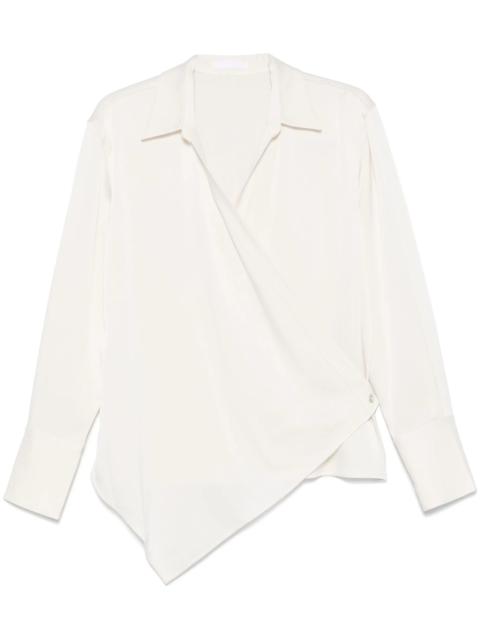 Helmut Lang wrap shirt