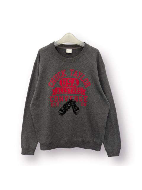 Other Designers Vintage - 🔥 CONVERSE CHUCK TAYLOR BIG LOGO SWEATSHIRT