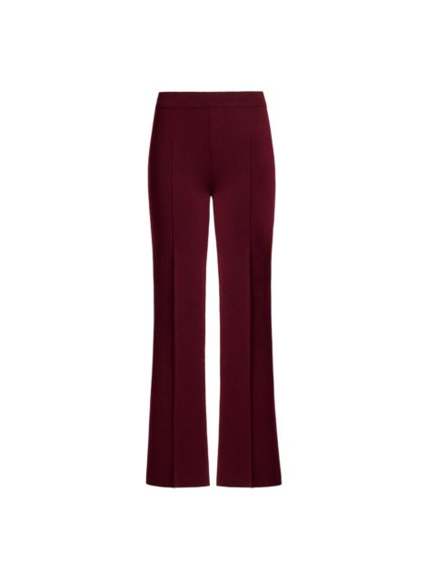 HIGH SPORT Merino Kick Pant in Wine