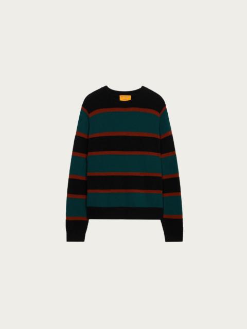 GUEST IN RESIDENCE Stripe Crew - Black Combo