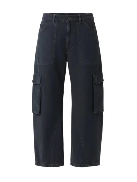 Citizens of Humanity Thassos Twisted Seam Utility Pant in Washed Black
