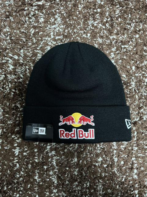 Other Designers Hype - Red Bull Knit Hat New Era Black Beanie Athlete Only