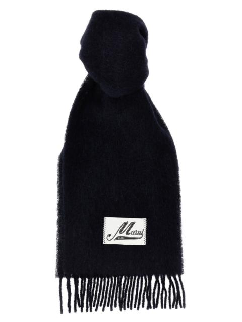 Marni Marni Men Logo Patch Scarf