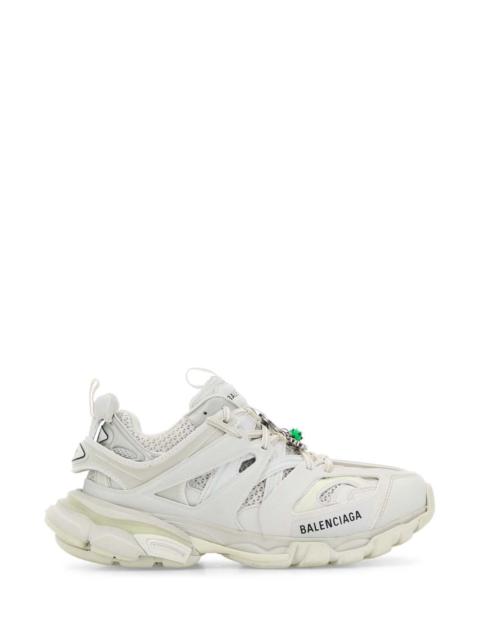 BALENCIAGA Balenciaga Women White Mesh And Rubber Track Sneakers