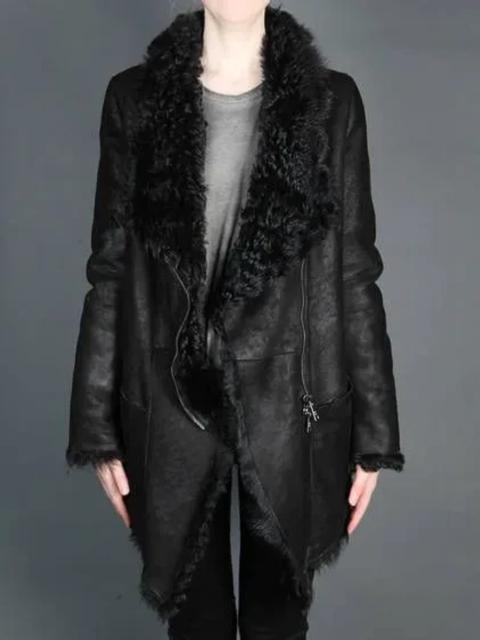 Other Designers Giorgio Brato - Asymmetrical shearling coat/Like Isaac Sellam or Sacai