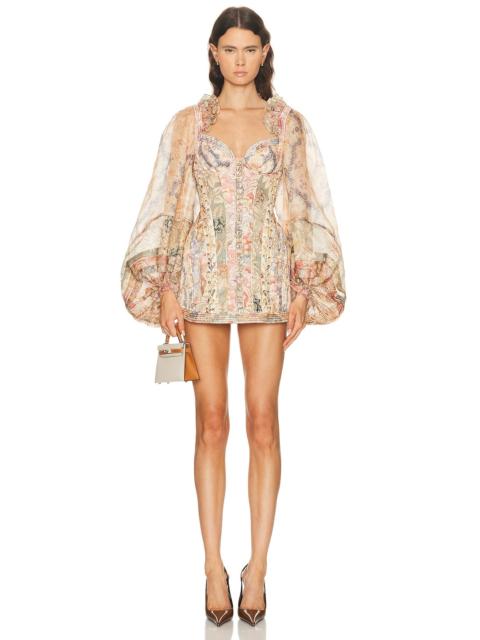 Zimmermann Rebellion Corded Mini Dress