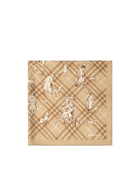 Burberry Burberry Neutrals Scarves Men