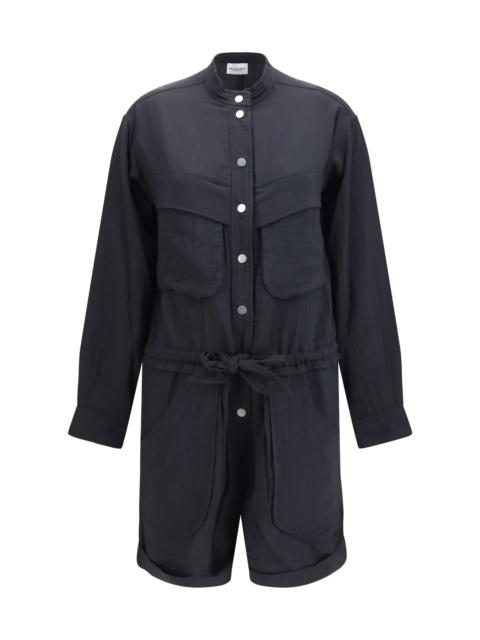 Isabel Marant Étoile Marant Etoile Short Cotton Blend Jumpsuit