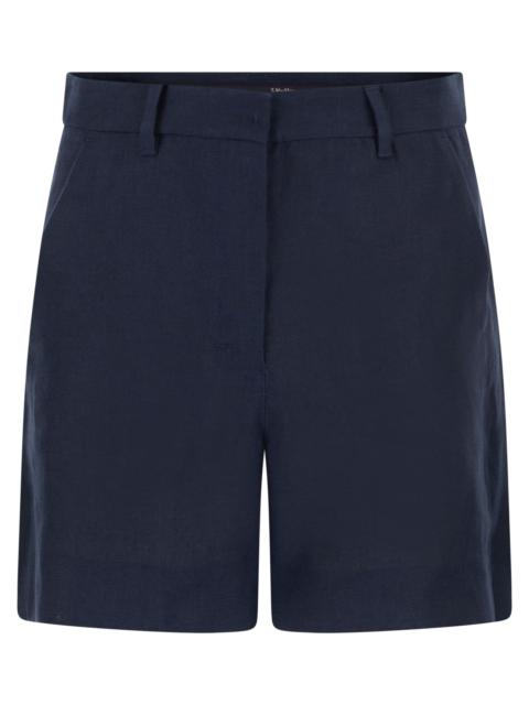 'S Max Mara S Max Mara Women Smmparty - Linen Straw Shorts