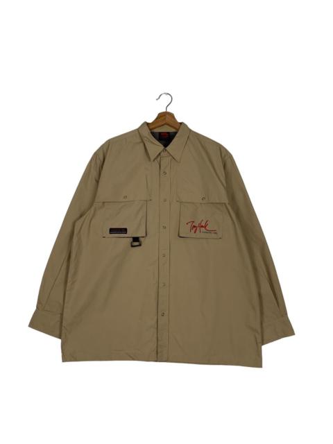 Other Designers Vintage - TONY HOWK Skate Boarding Snap Button Shirt #0243-C11