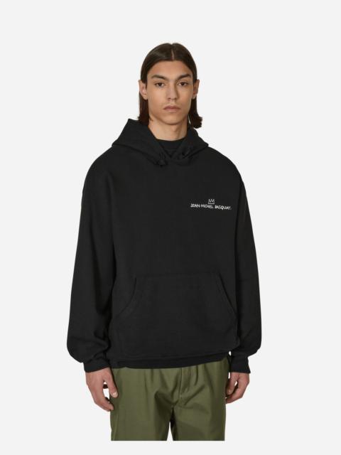 WACKO MARIA Jean-Michel Basquiat Heavy Weight Hooded Sweatshirt Black