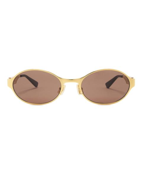 Bottega Veneta Dash Oval Sunglasses