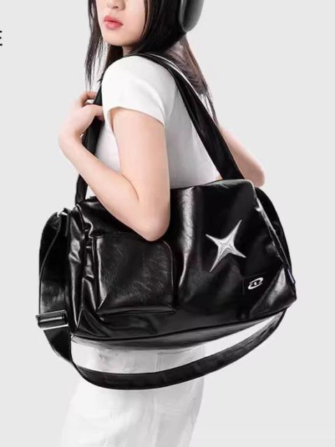 Japanese Brand - Y2K Fashion pu leather Shoulder Bag