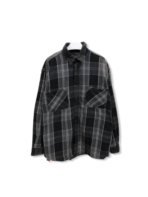 Other Designers St. Johns Bay - Vintage St John’s Bay Plaid Tartan Flannel Shirt 👕