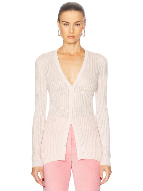 GABRIELA HEARST Emma Pointelle Cardigan
