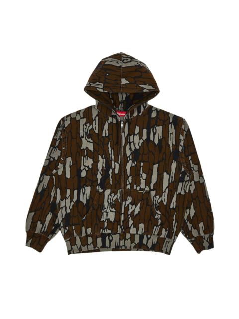 Supreme Supreme Work Zip Up Hooded Sweatshirt 'Mossy Oak Trebark Camo'