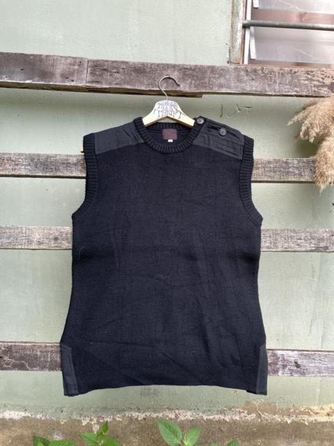 Other Designers Takeo Kikuchi - Takeo Kikuchi Patchwork Style Wool Vest Japan