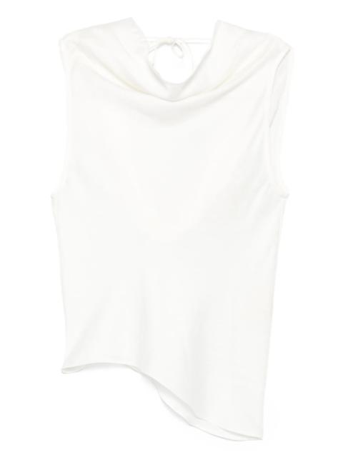 MARQUES’ALMEIDA asymmetric cown neck top