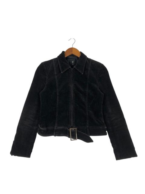 Other Designers Vintage - TJ Blouson Gerbe Suede Corduroy Jacket